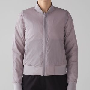 Lululemon non stop reversible bomber jacket